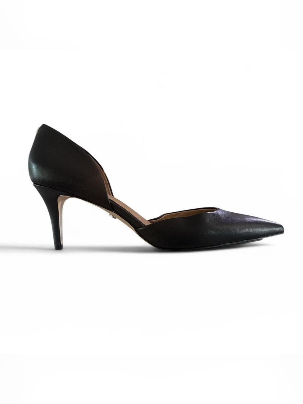 Sam Edelman Black Pointed D'Orsay Heel